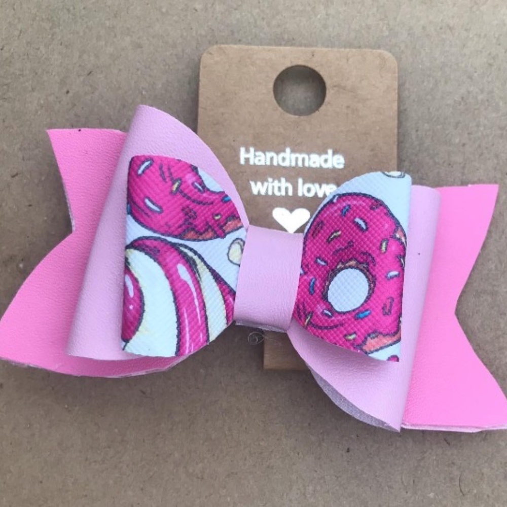 FauxLeather bows